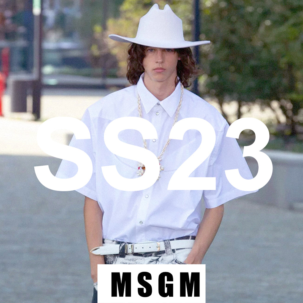 MSGM SS23 UOMO
